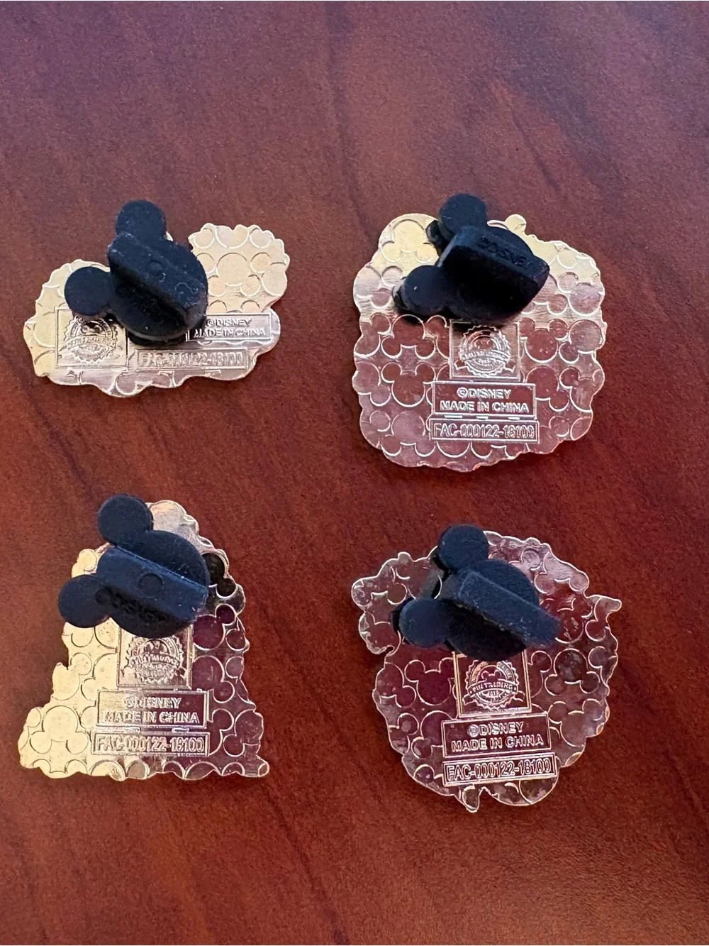 Authentic Disney Pin Set: Princess Inspired Pin Set